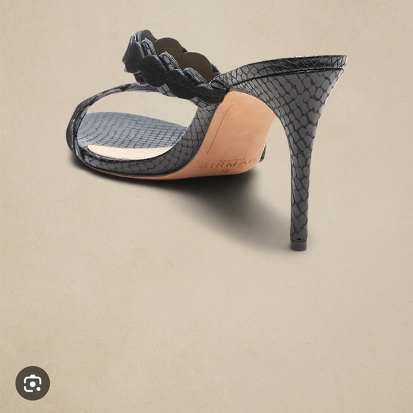 NWT Alexandre Birman | Barbara 85 Sandal in Snake Print - Picture 2 of 2